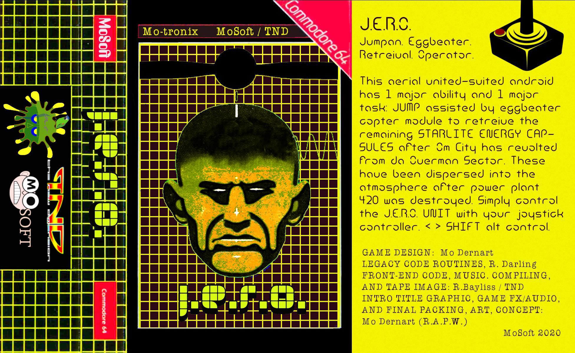 J.E.R.O. (C64) Commodore 64