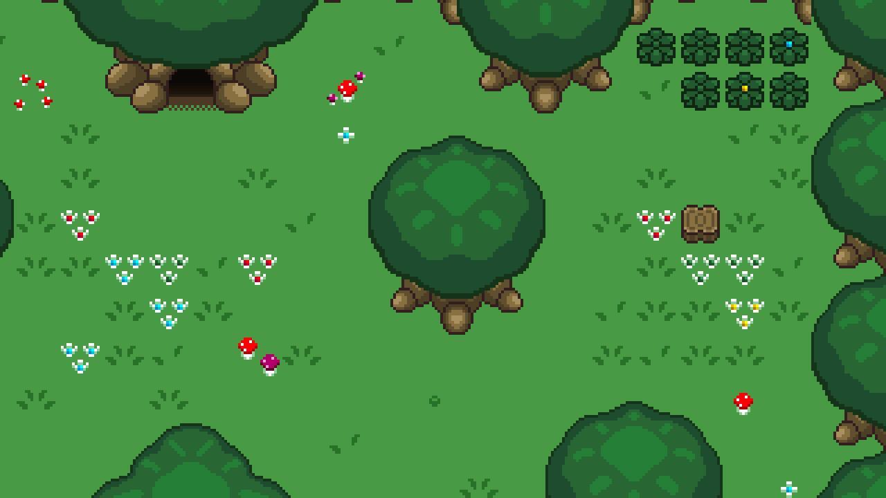 Retro Game World - Forest!