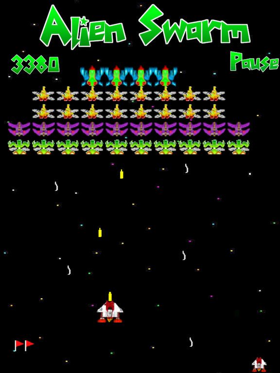 Alien Swarm arcade game gameplay visual