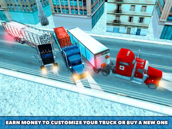 Canada Cargo Truck Driving Simulator 3D