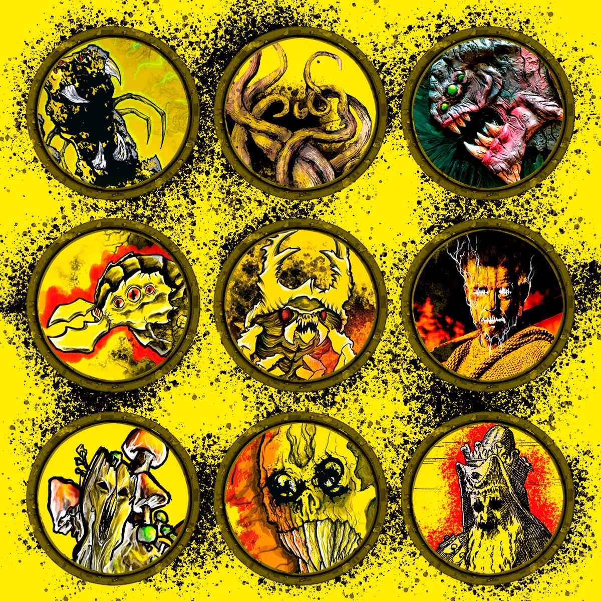 Crawling Death Below the Dying Forest