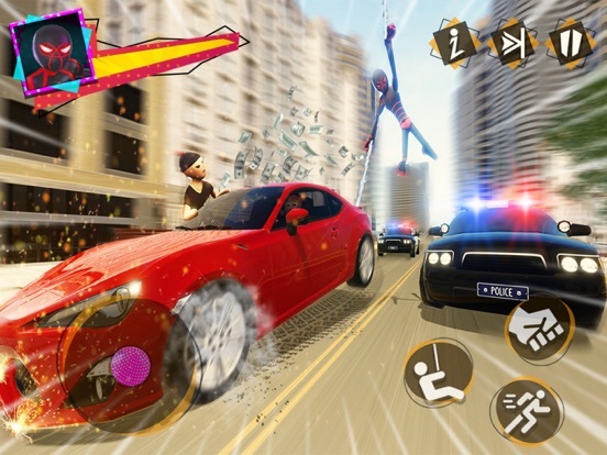 Stick Spider Crime City Rescue