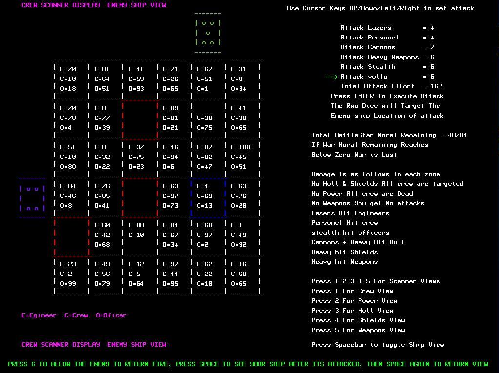 BattleStar Scanner Wars