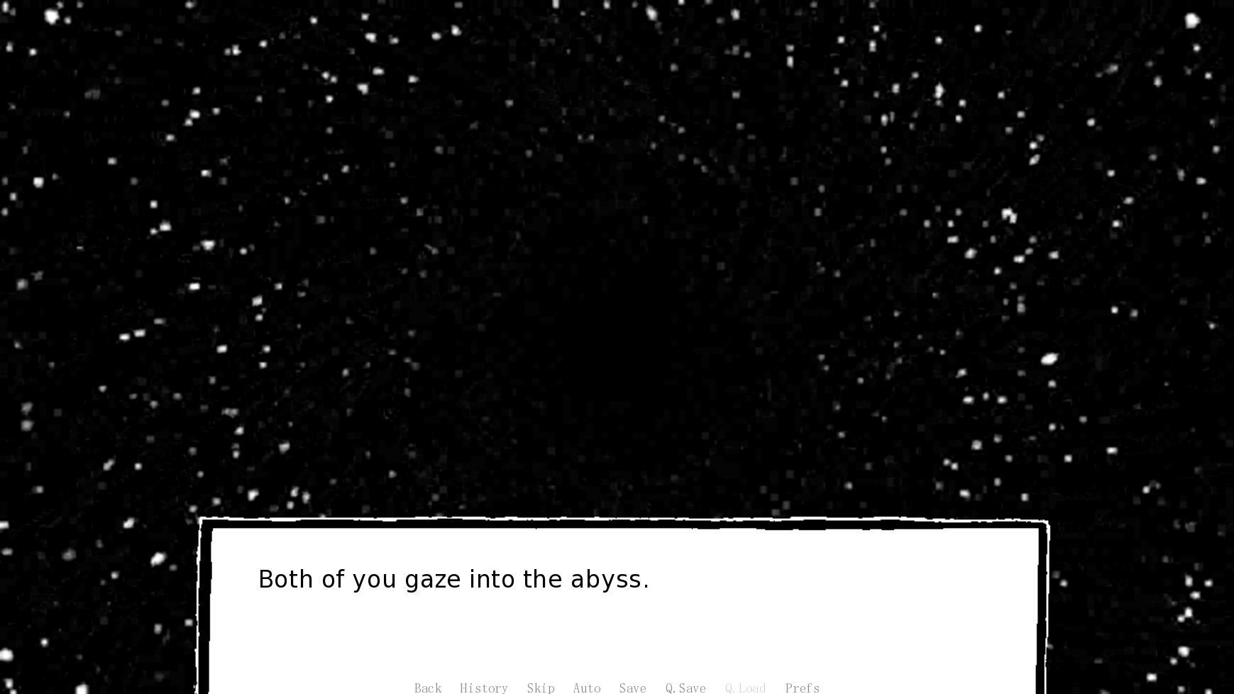 Let's Never Go to Space Again*The Visual Novel