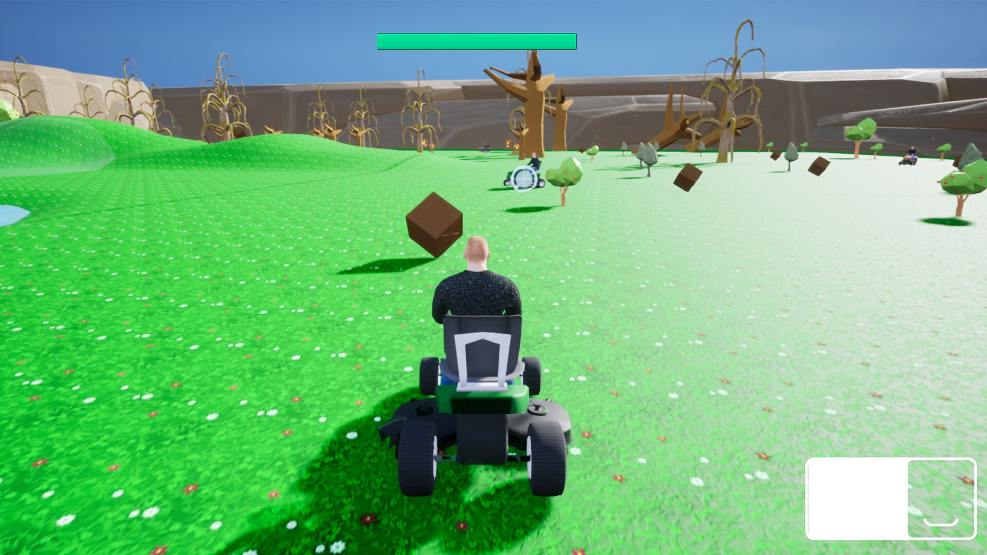 Lawnmower Game: Battle