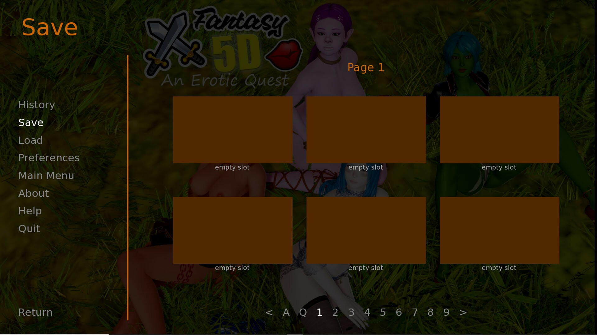 Fantasy 5D - An Erotic Quest