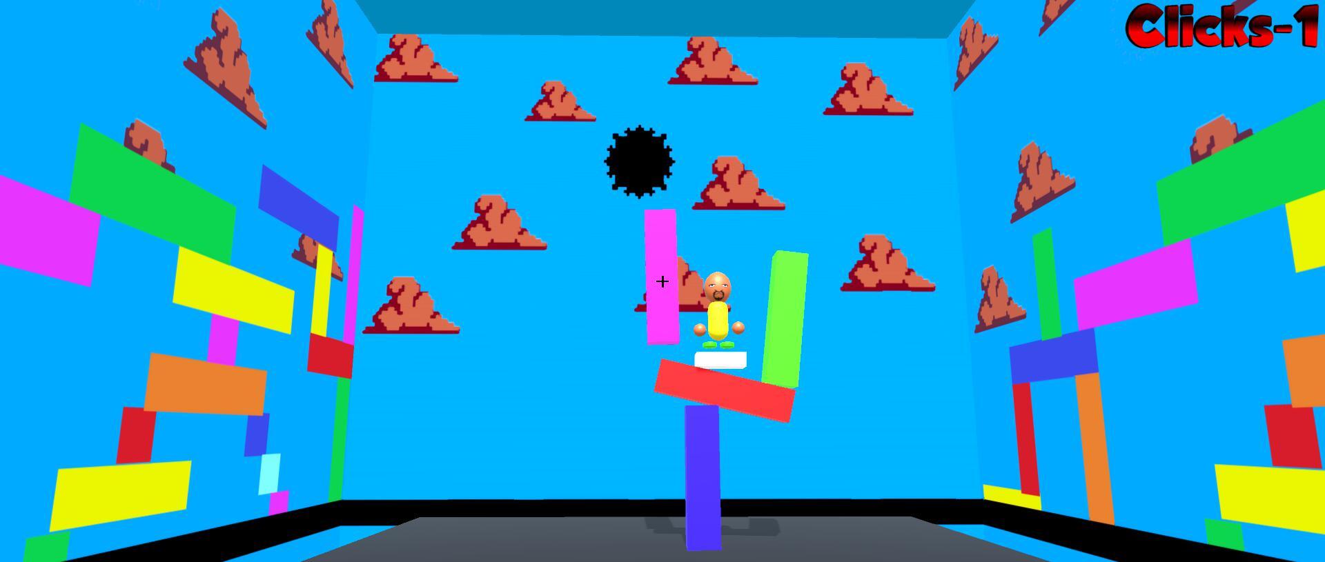 Block tower destroyer