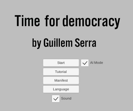 Time for democracy