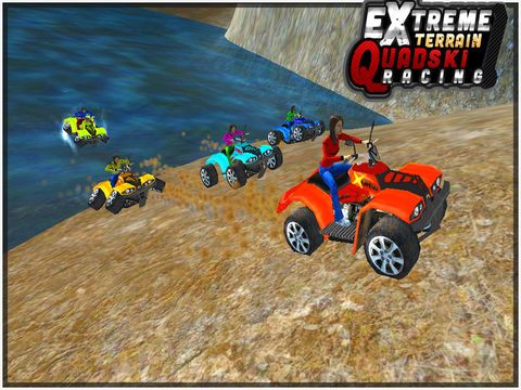 Extreme Terrian Quadski Racing