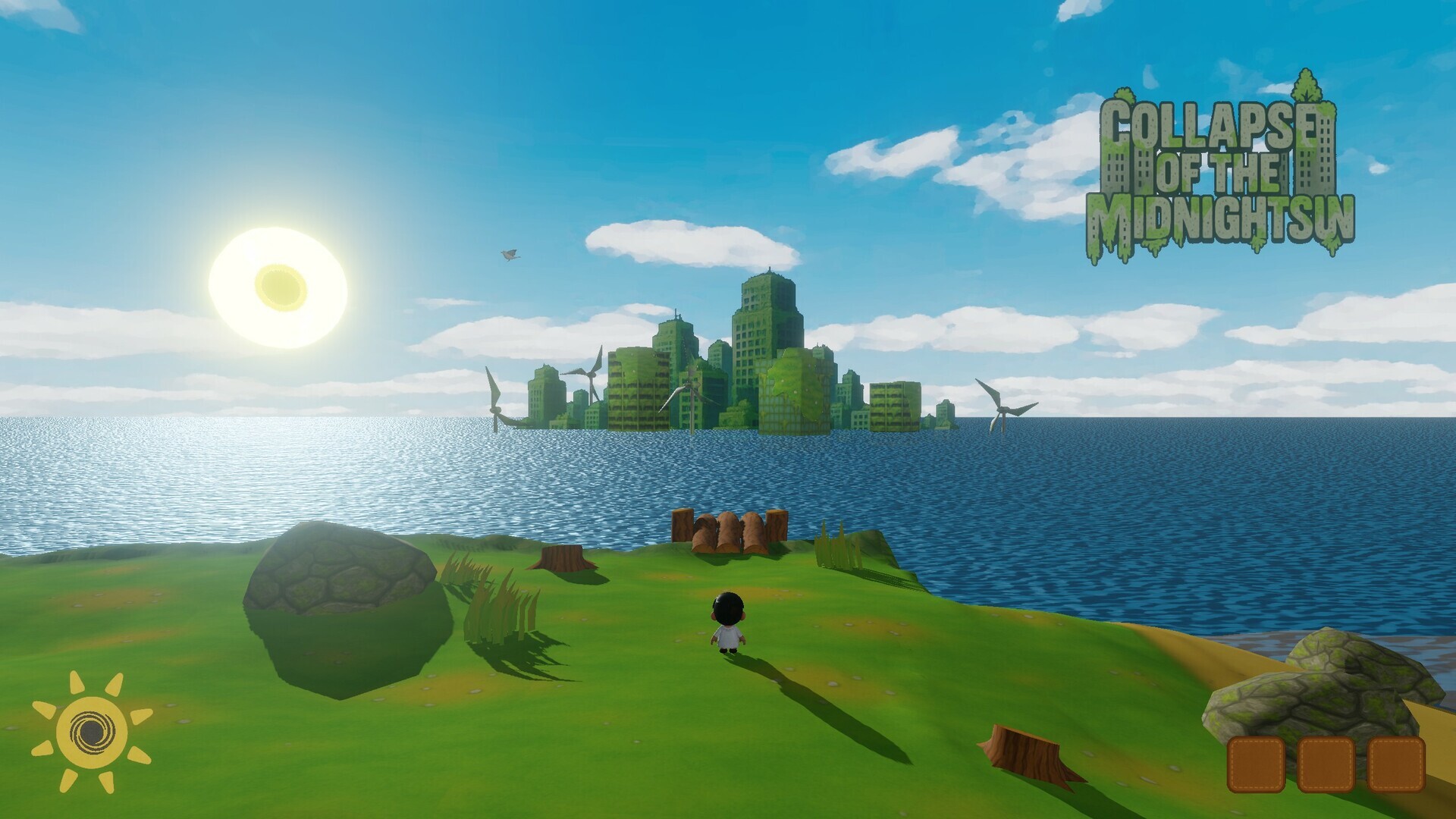 Collapse Of The Midnight Sun gameplay visual