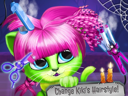 Kiki & Fifi Halloween Salon - Scary Pet Makeover