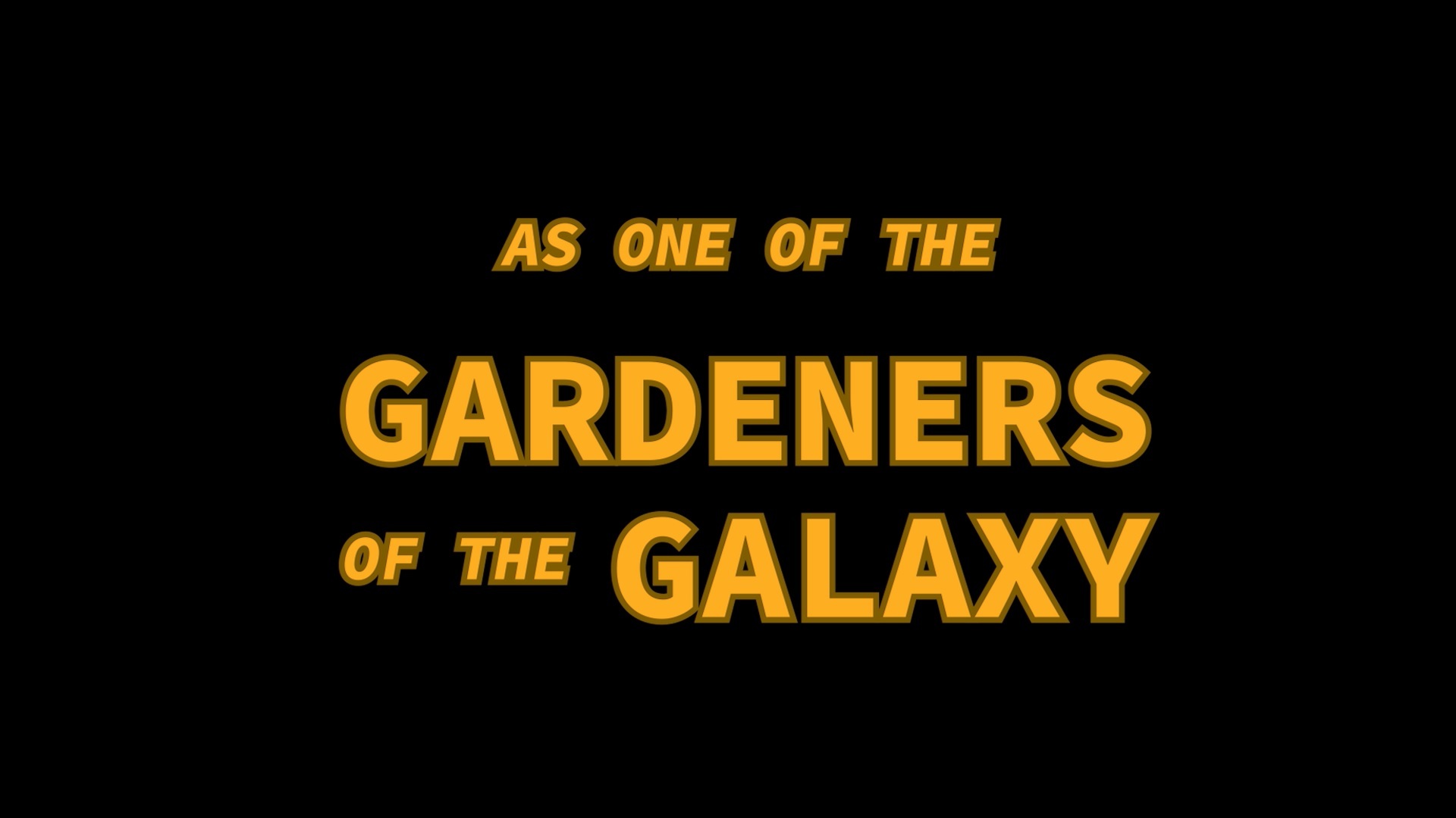Gardeners of the Galaxy