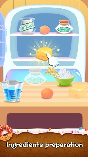 Make Donut - Kids Cooking Game
