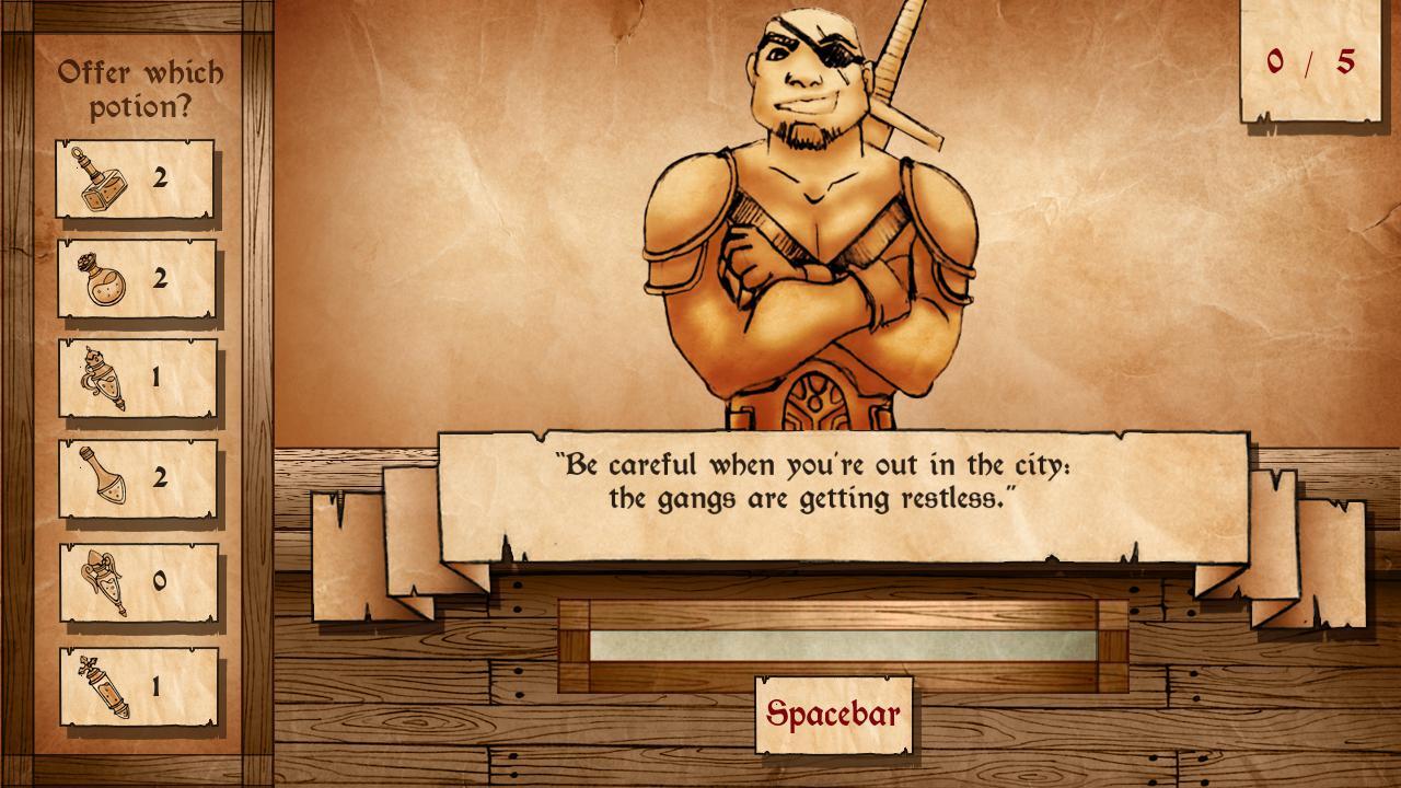 Apothecary Miseria screenshot