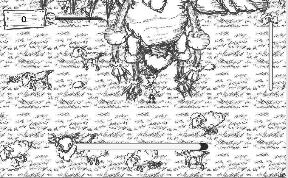 Time Got Crazy, it's raining Sheeps