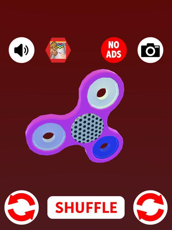 Spinner 3D - Hundreds of Virtual Fidget Spinners