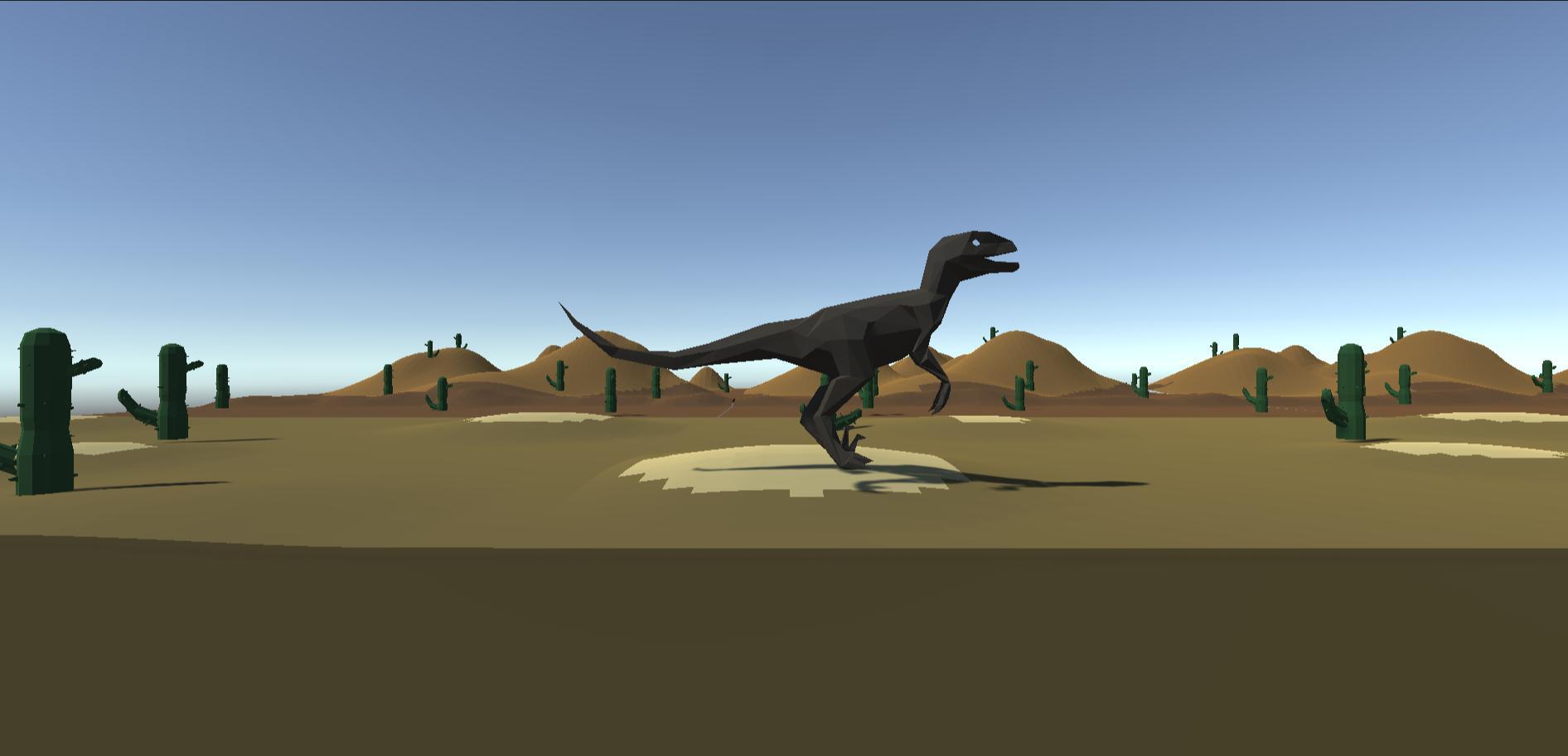 Google Dino Game 3D