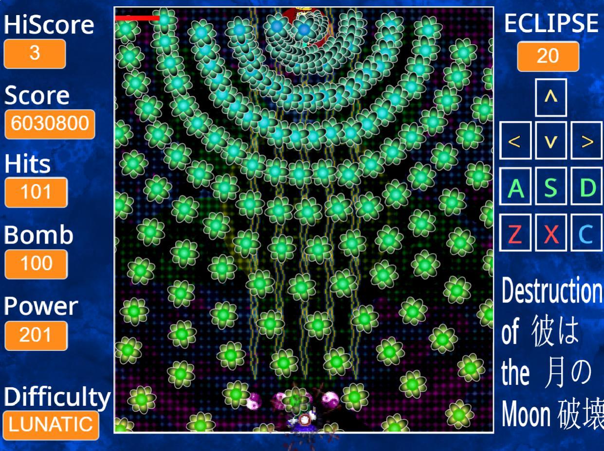 Touhou Fangame ~ The Destruction of the Moon