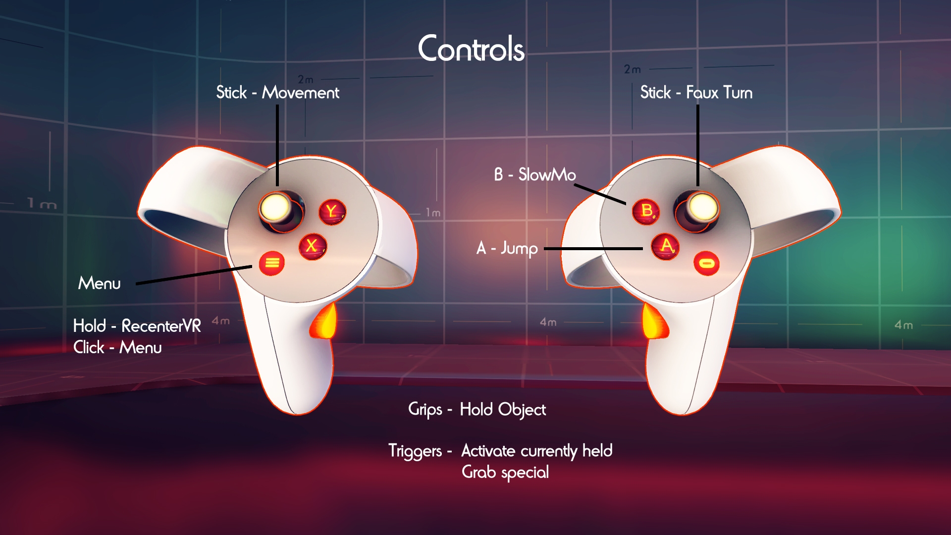 HYBRID Locomotion Test Chamber - VR Tech Demo