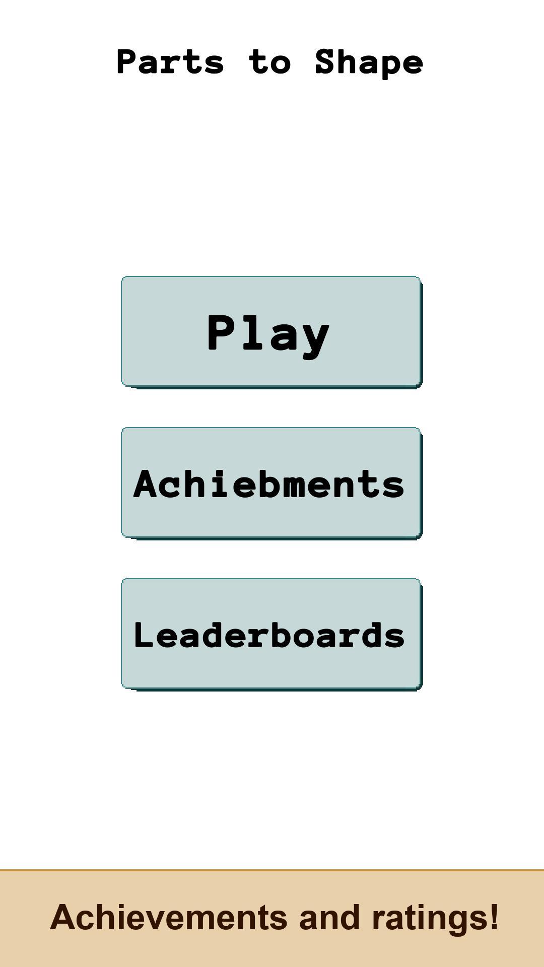 Parts to Shape - Block puzzle