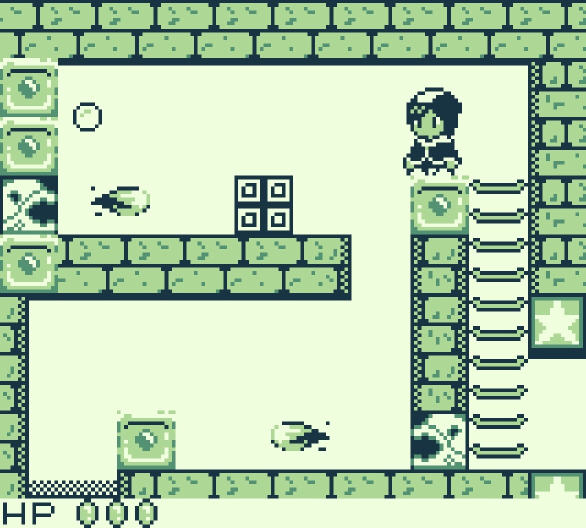Alwa's Awakening Gameboy Demake