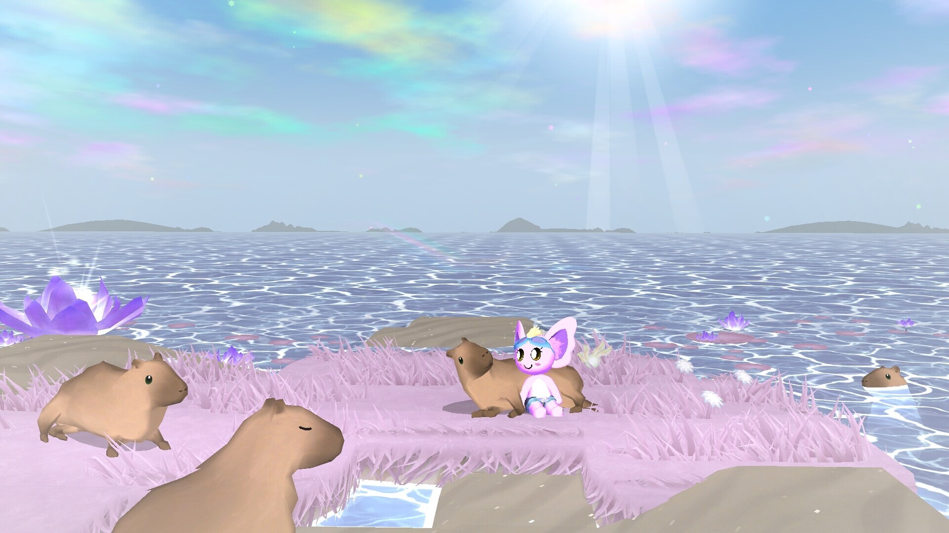 Sunfluffs gameplay visual