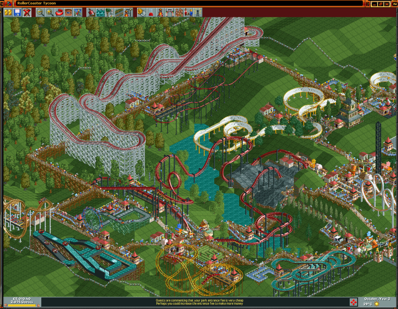 RollerCoaster Tycoon: Deluxe