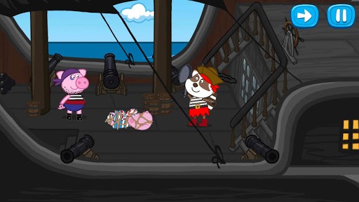 Hippo's tales: Pirate games