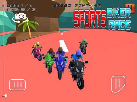 Sports Biker Race