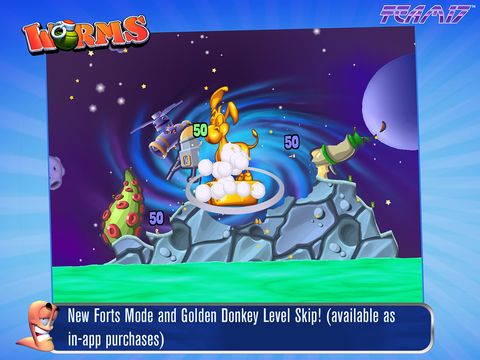 Worms HD screenshot