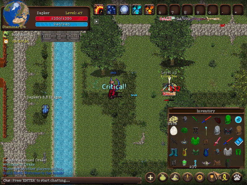 Orake 2D MMORPG