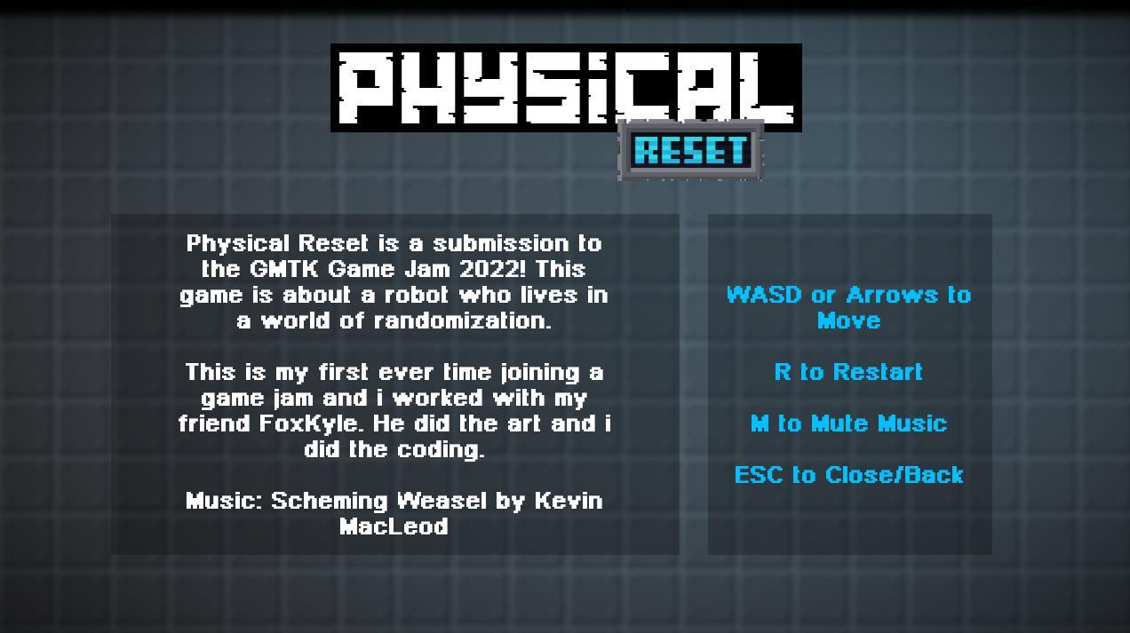 Physical Reset