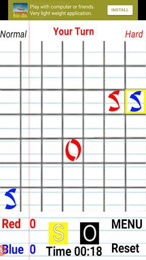 SOS Game - Classic Strategy Board Games