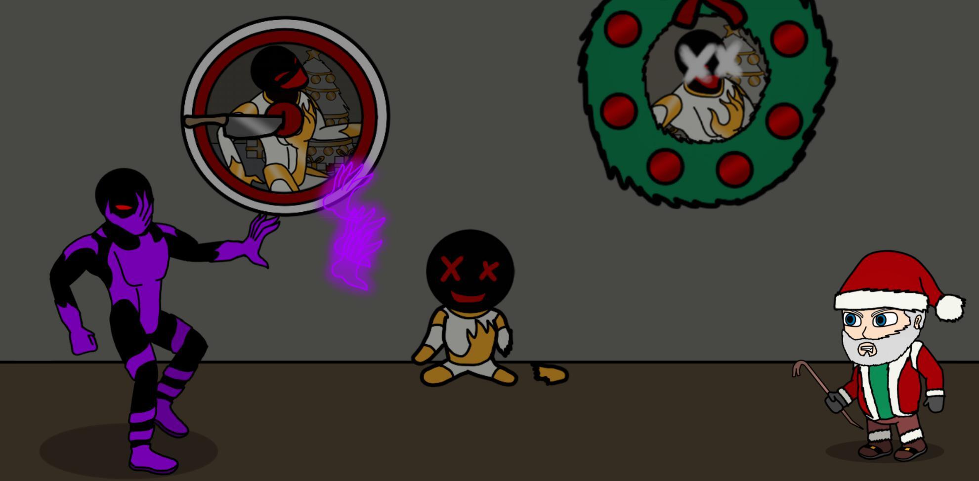 Santa Is Going To Town