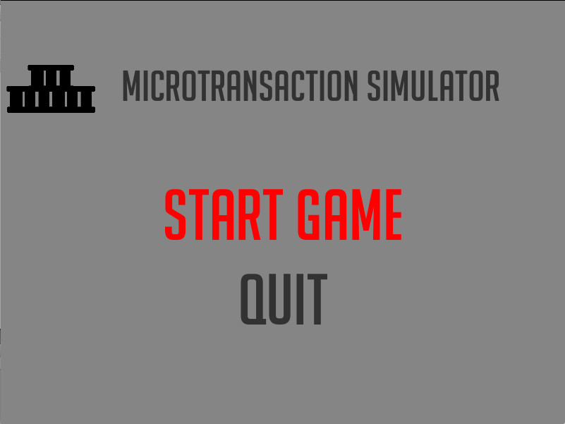 Microtransaction Simulator