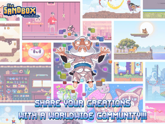 The Sandbox Evolution - Craft a 2D Pixel Universe