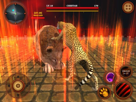 Wild Cheetah Simulator Game - Animals Survival 3d