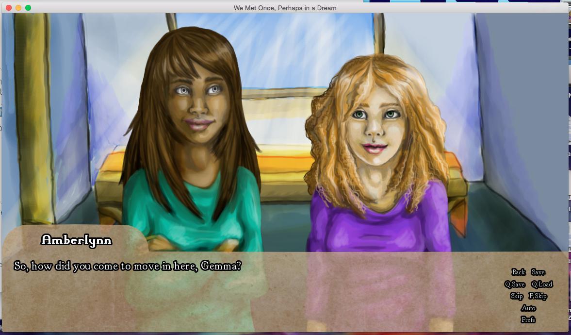 We Met Once, Perhaps in a Dream