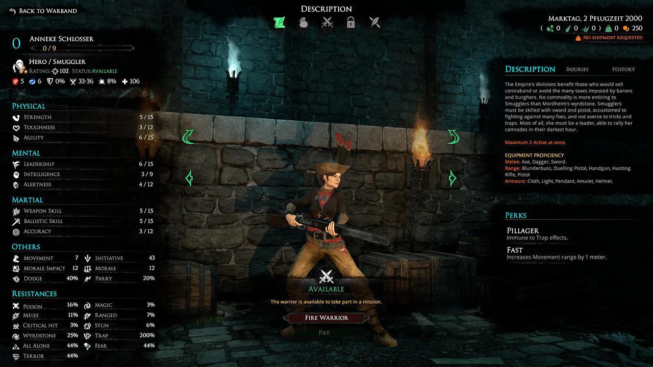 Mordheim: City of the Damned - HIRED SWORDS DLC BUNDLE 1 - Poison Wind Globadier + Smuggler