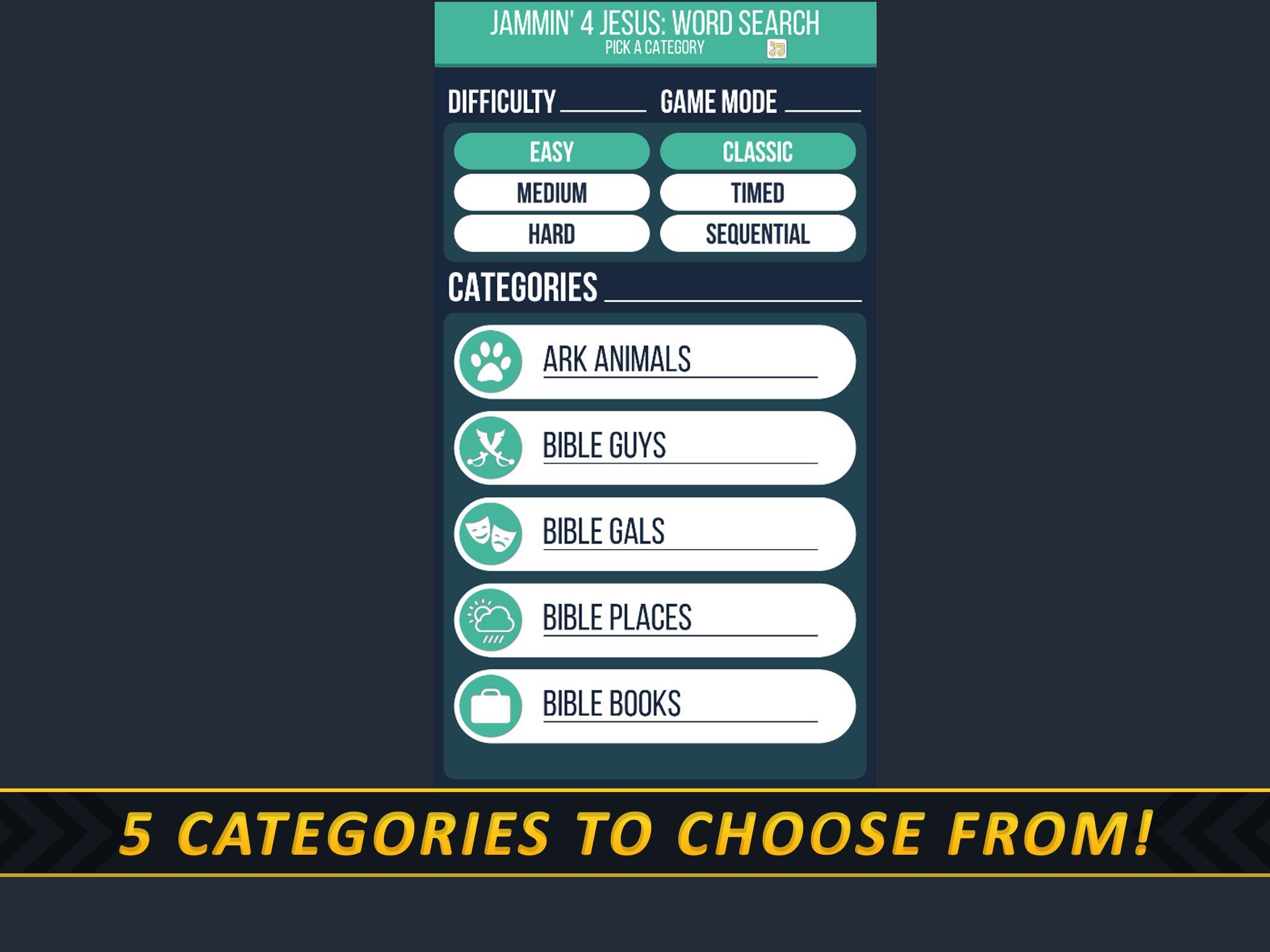 Jammin' 4 Jesus - Word Search