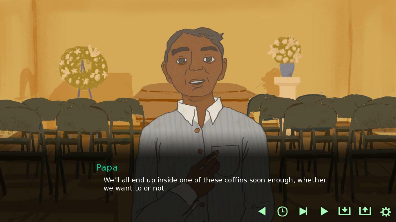 Aria at the Funeraria