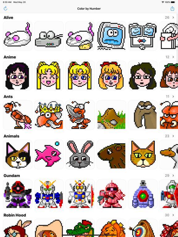 Color by Number ∞ screenshot