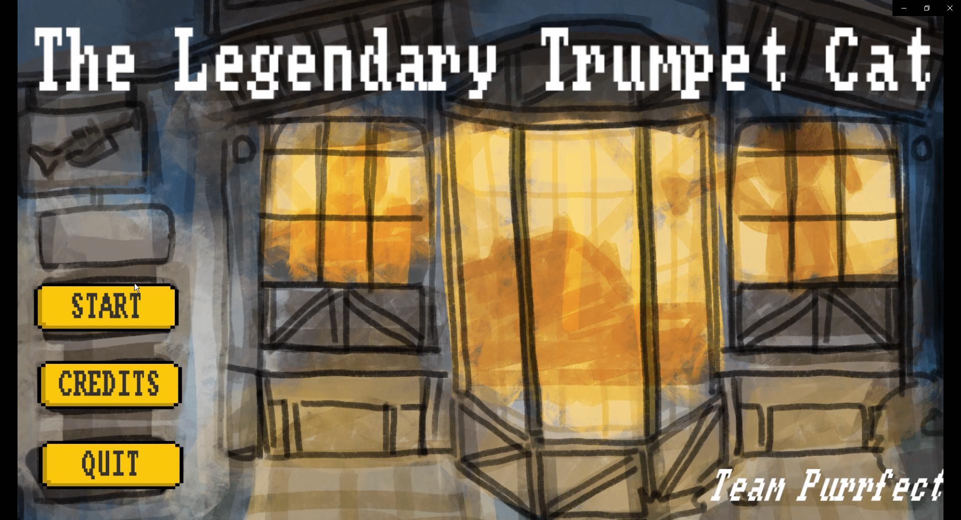 The Legendary Trumpet Cat