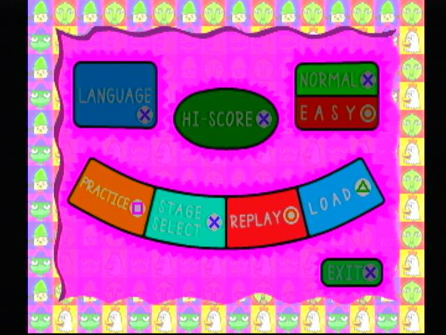 PaRappa the Rapper - Screenshot