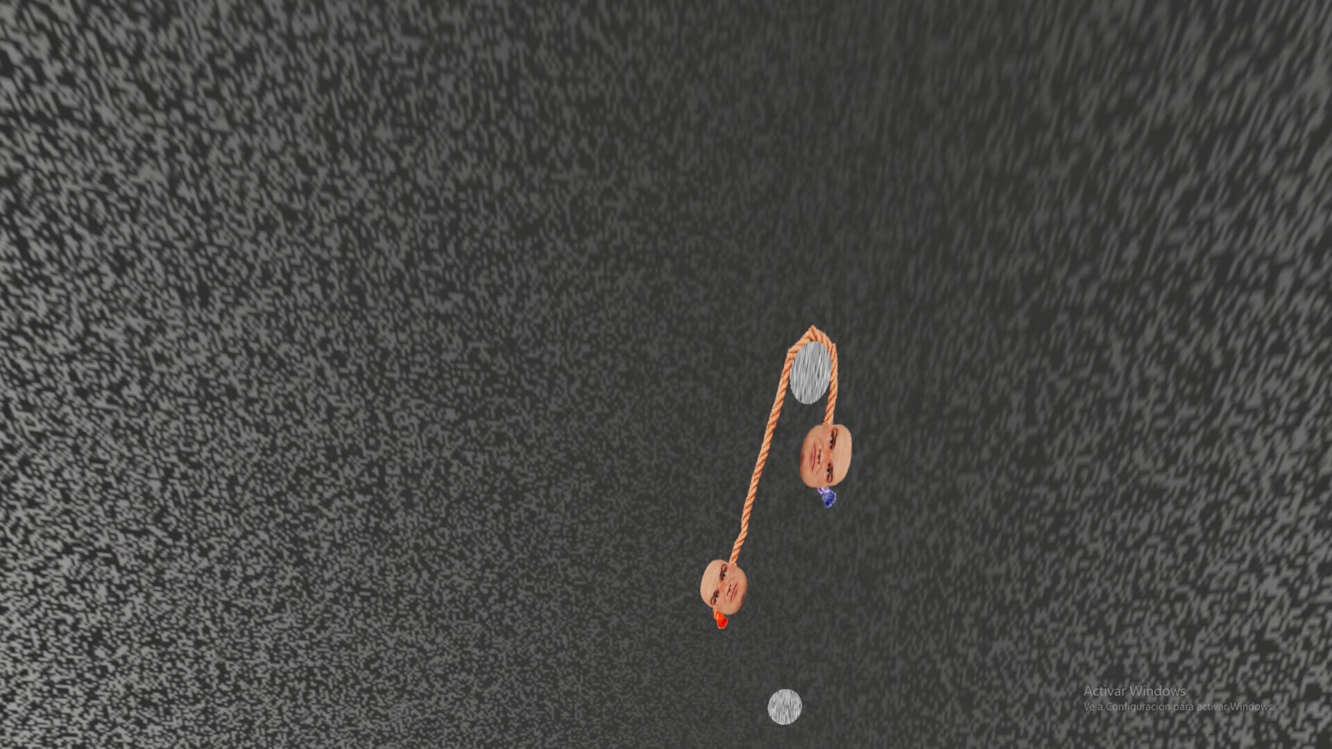 Heading Over It with The Twins gameplay visual