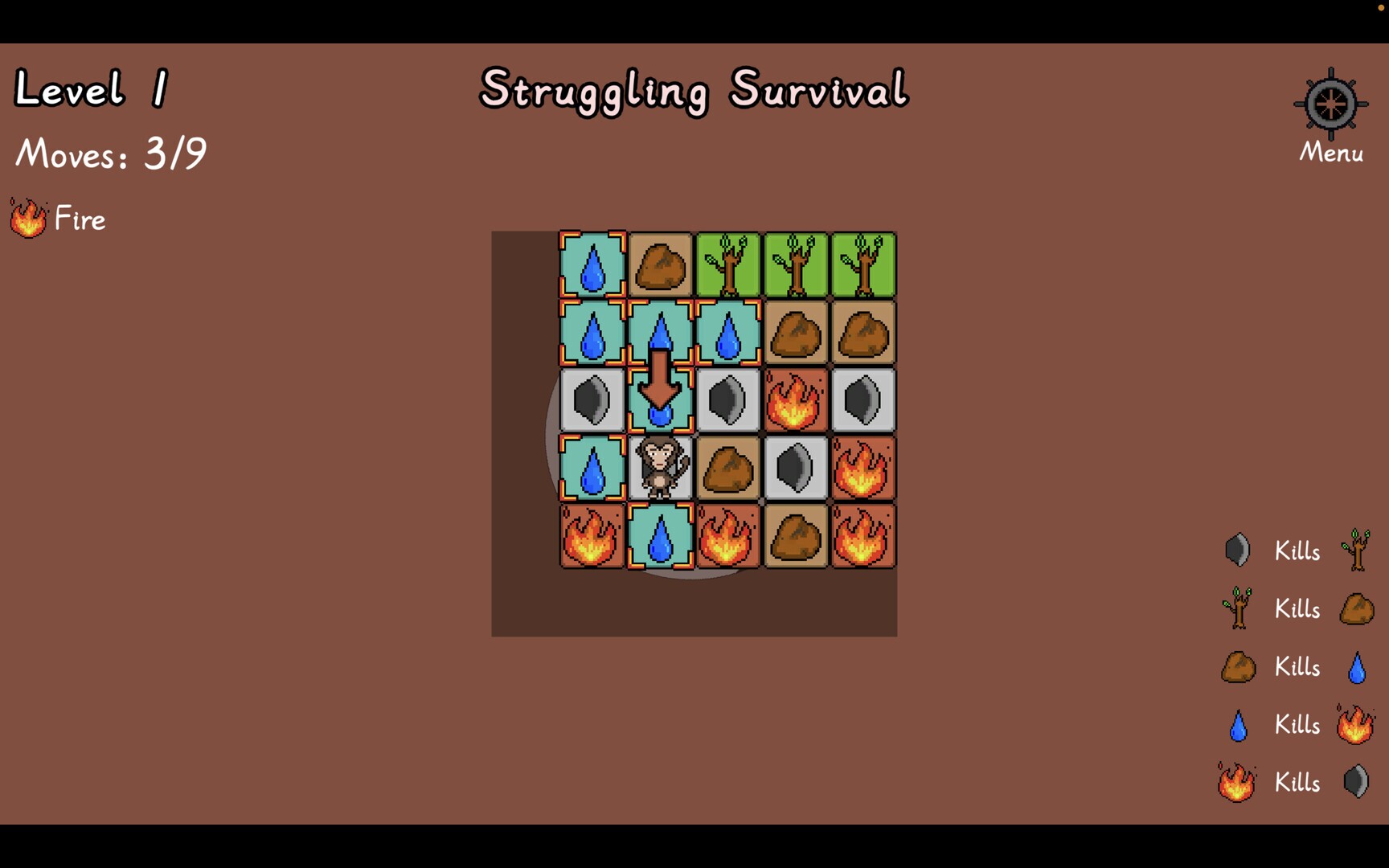 Monkey King: Five Elements Survival gameplay visual