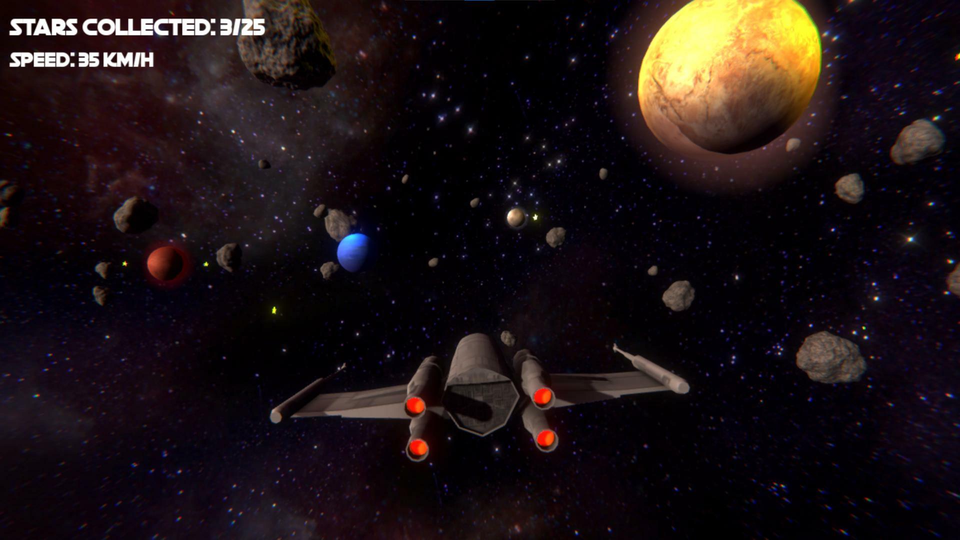3D Spaceship Game