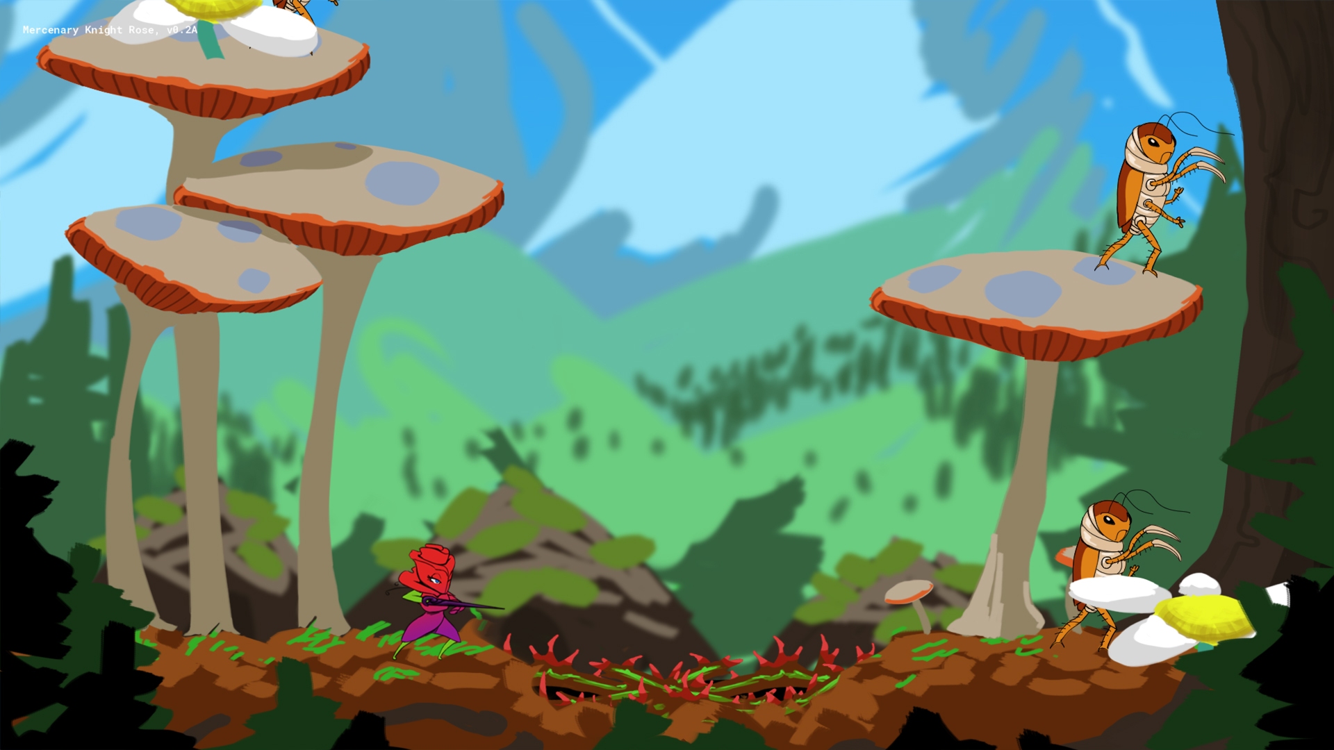 Mercenary Knight Rose