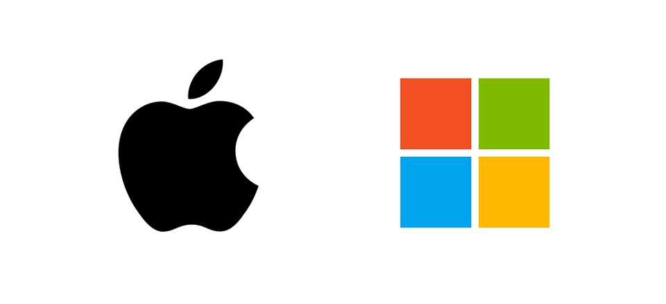 Apple vs microsoft презентация