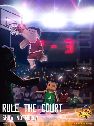 Blocky Basketball - Endless Arcade Dunks and Slam Madness 2016 Edition